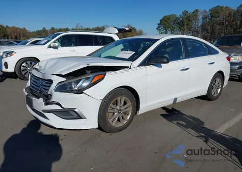 2016 Hyundai Sonata Se from USA, damaged, VIN 5NPE24AF4GH340825